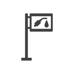 Petrol Pump Icon - fuel station Icon