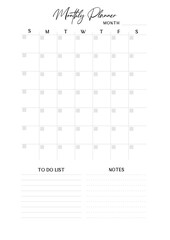 Bullet journal, Planner, Habits tracker printable Template