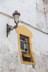 Typical lampposts of the Andalusian streets