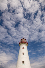 Lighthouse on the coast - a symbol of protection