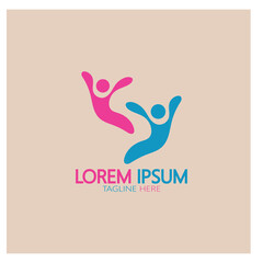 kindergarten logo design simple vector template icon illustration,for education,playgroup,children's learning home,children's school with a modern concept