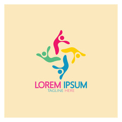 kindergarten logo design simple vector template icon illustration,for education,playgroup,children's learning home,children's school with a modern concept