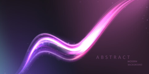 Modern abstract wave lines.