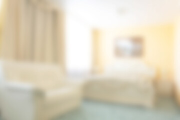 Fototapeta na wymiar Abstract Blur Light Interior Of The Background