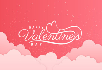 Happy valentine Day illustration Free Vector file