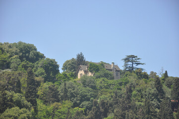 view of the mountains