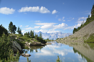 Spiegelsee auf der Reiteralm
