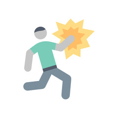 vector illustration of signs and symbols for danger, warning, safety.