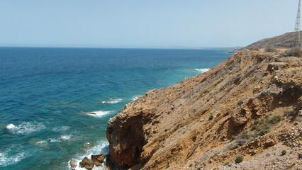 Fototapeta na wymiar Küste Rif Oriental Marokko