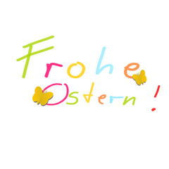 Frohe Ostern Gruß Hintergrund Text