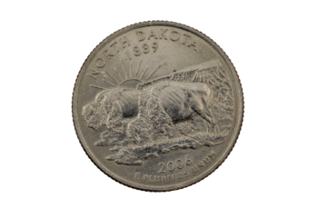  North Dakota state quarter, 50 state Quarter 1889 - 2006