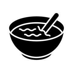 Soup icon. sign for mobile concept and web design. vector illustration