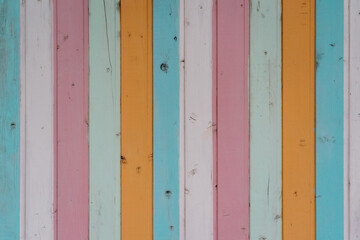 Beautiful wooden boards of different colors. Background texture