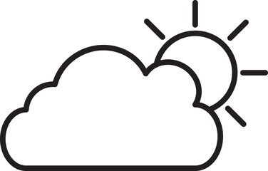 cloudy weather icon