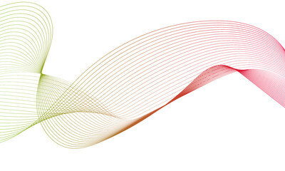 Abstract colorful luxury background with wave element for design.Digital frequency track equalizer.Stylized curved wavy line art background.Wave with lines created using blend tool.Vector illustration
