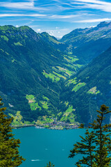 Switzerland 2022, Beautiful view of the Alps from Niederbauen.