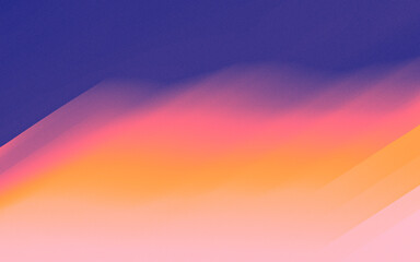 Gradient orange abstract lines colorful modern background