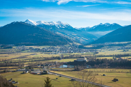 Trautenfels and Irdning in the Ennstal region in Styria, Austria.