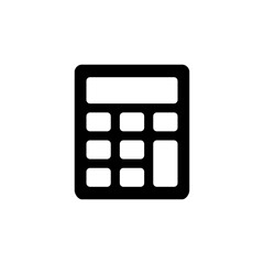 Calculator Icon Vector Illustration Template