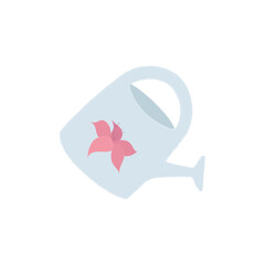 Flower beads necklace vetkor illustration. Children's fake for a gift to loved ones. beautiful beads made of chamomile and beads for decor, stickers, postcards