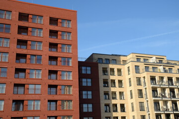 Haeuser in Frankfurt