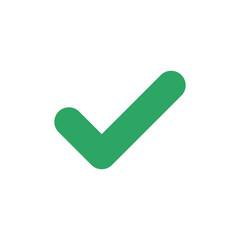 Check Mark, Checklist, Tick Icon Vector Logo Template