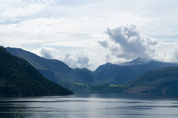 lake in the mountains