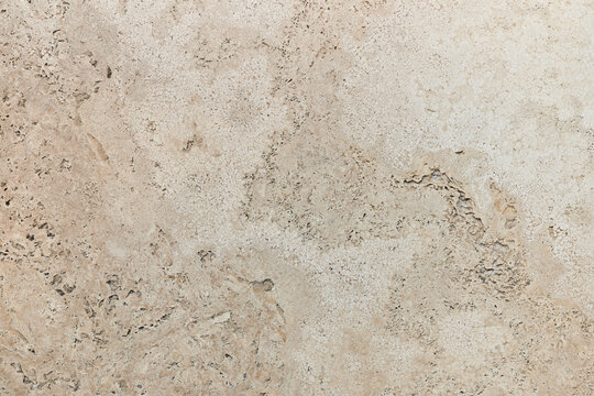 Texture di un pavimento in marmo travertino ad alta risoluzione con diversi motivi e dettagli