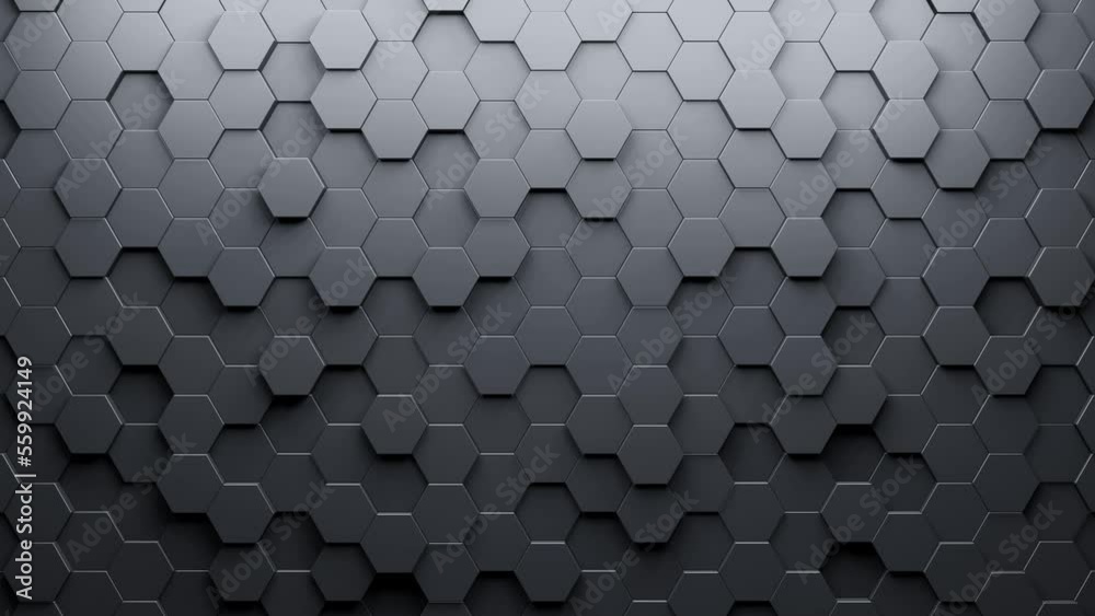 Poster modern geometric background. hexagon background. abstract 3d