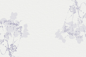 Delicate watercolor botanical digital paper floral background in violet lavender tone - 559928733