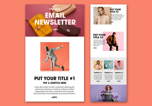 Email Newsletter Layout