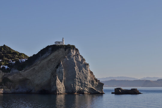Coasts of Bacoli from the sea (Napoli)