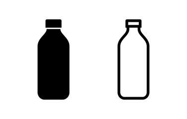 Bottle icon vector illustration. bottle sign and symbol