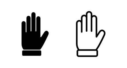 Hand icon vector illustration. hand sign and symbol. hand gesture