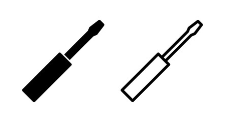 Screwdriver icon vector illustration. tools sign and symbol