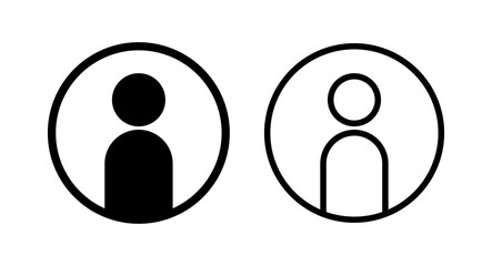 User Icon vector illustration. person sign and symbol. people icon.