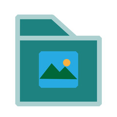 Image Flat Icon