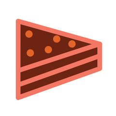 Cake Flat Icon