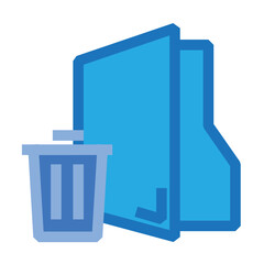 Trash Flat Icon