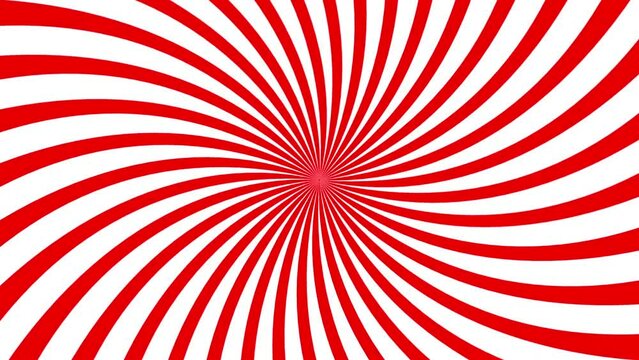 hypnosis trip video red white