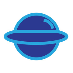 Space Flat Icon