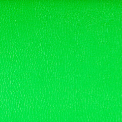 Green leather