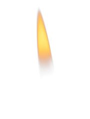 Match flame over black background, close up Macro fire burning on matchstick. Wooden matches with...