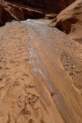 Sandstone rock formations in Waterhole Canyon, Arizona
