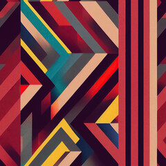 modern retro Abstract seamless pattern , pattern background