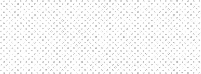 Pixel textured empty isolated display. Digital white grunge scratched background with black circles. Projector grid geometry template. wallpaper, head for websites, designers