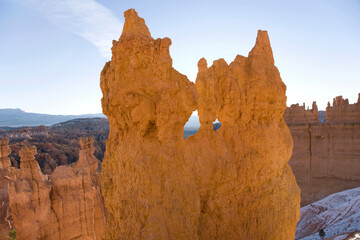 A formation just below Sunset Point in Bryce Canyon National Park, Utah.