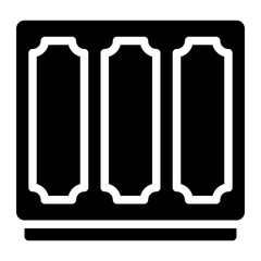 closet glyph icon