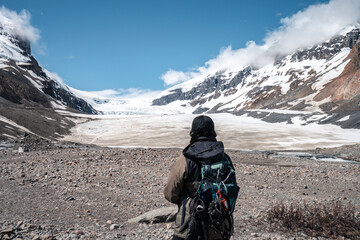 Athabasca glacier hike