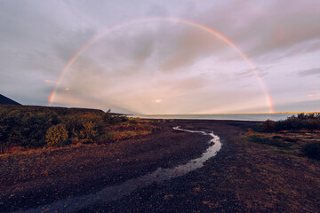 A perfect rainbow